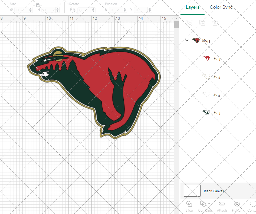 Minnesota Wild Concept 2000 004, Svg, Dxf, Eps, Png - SvgShopArt