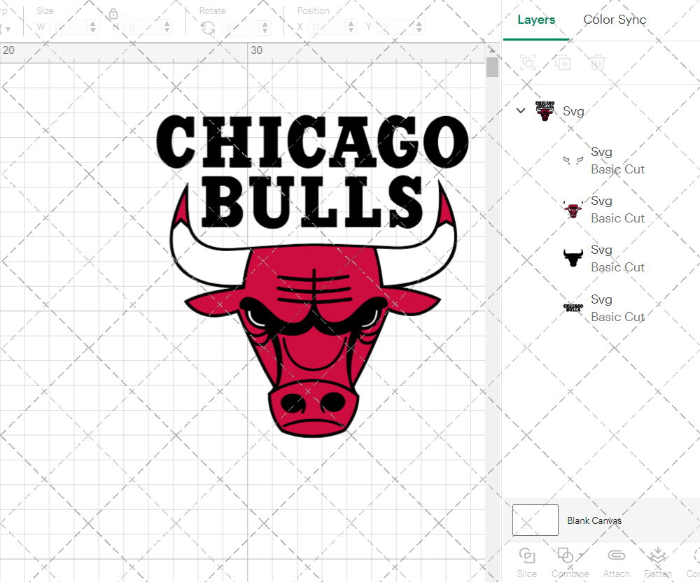 Chicago Bulls 1972, Svg, Dxf, Eps, Png - SvgShopArt