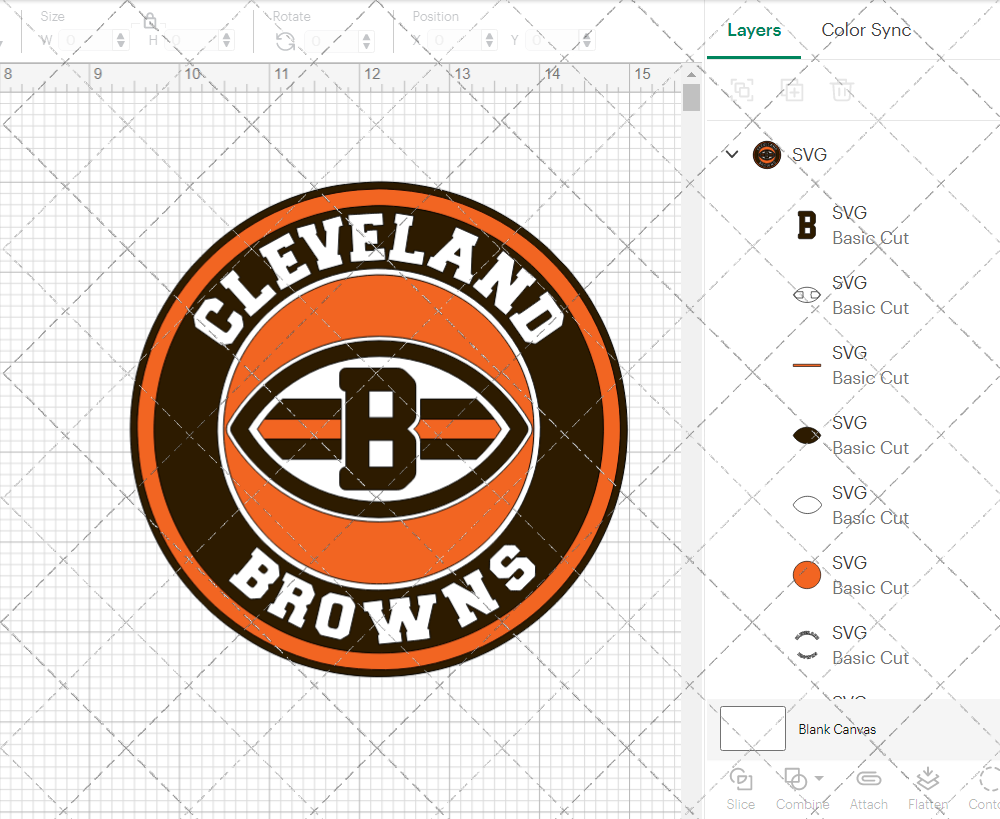 Cleveland Browns Circle 2003, Svg, Dxf, Eps, Png - SvgShopArt