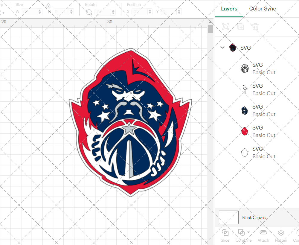 Washington Wizards Concept 2011 004, Svg, Dxf, Eps, Png - SvgShopArt