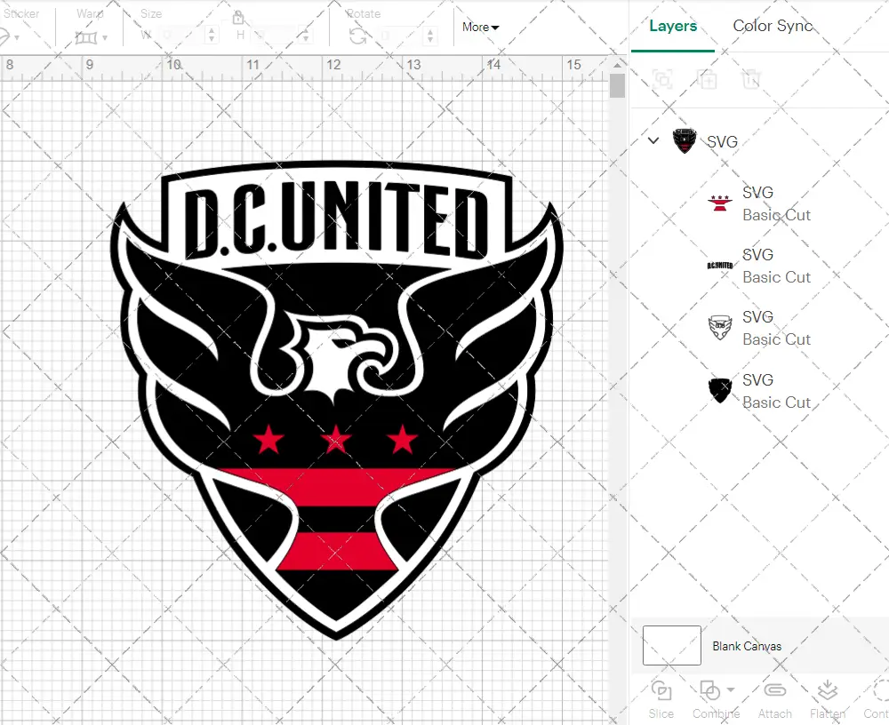D.C. United 2016, Svg, Dxf, Eps, Png - SvgShopArt