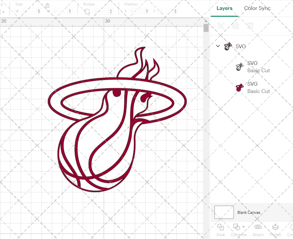 Miami Heat Concept 2008 004, Svg, Dxf, Eps, Png - SvgShopArt