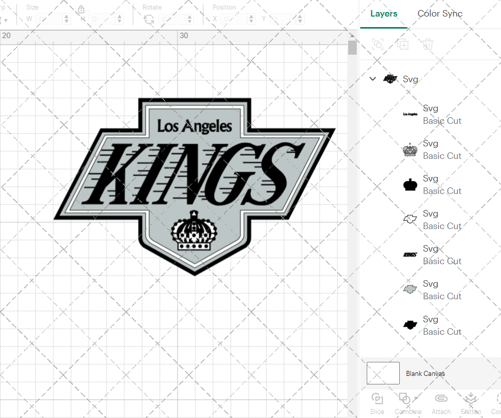 Los Angeles Kings 1988, Svg, Dxf, Eps, Png - SvgShopArt