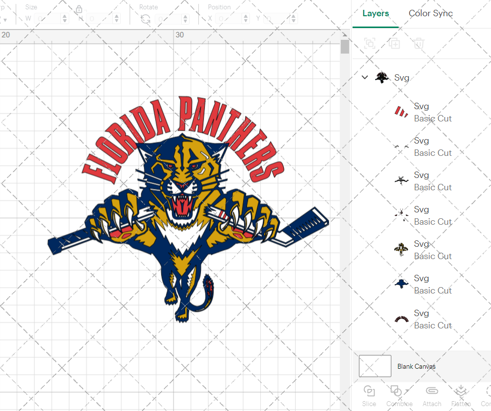 Florida Panthers Alternate 1999 002, Svg, Dxf, Eps, Png - SvgShopArt
