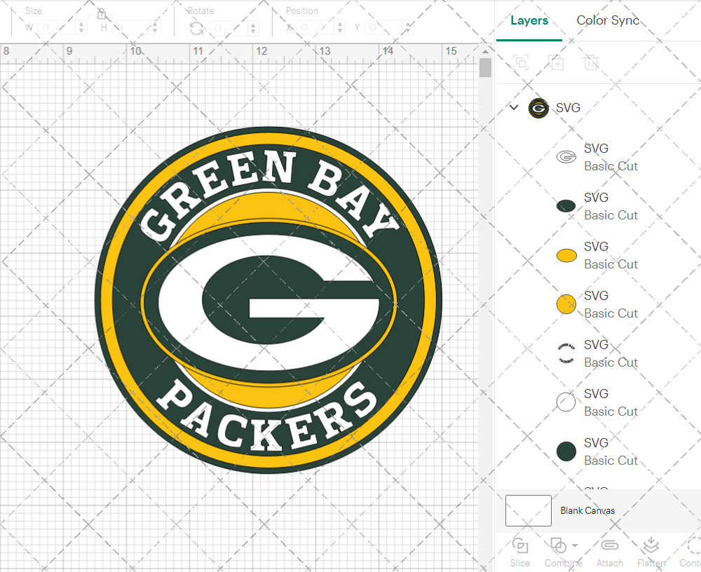 Green Bay Packers Circle 2006 002, Svg, Dxf, Eps, Png - SvgShopArt
