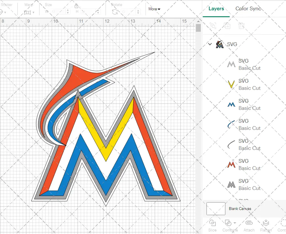 Miami Marlins 2017, Svg, Dxf, Eps, Png - SvgShopArt
