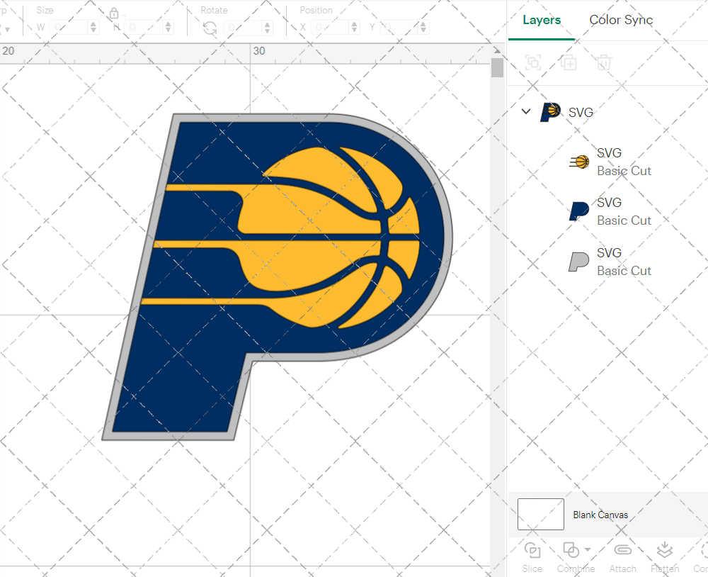 Indiana Pacers Alternate 2005, Svg, Dxf, Eps, Png - SvgShopArt