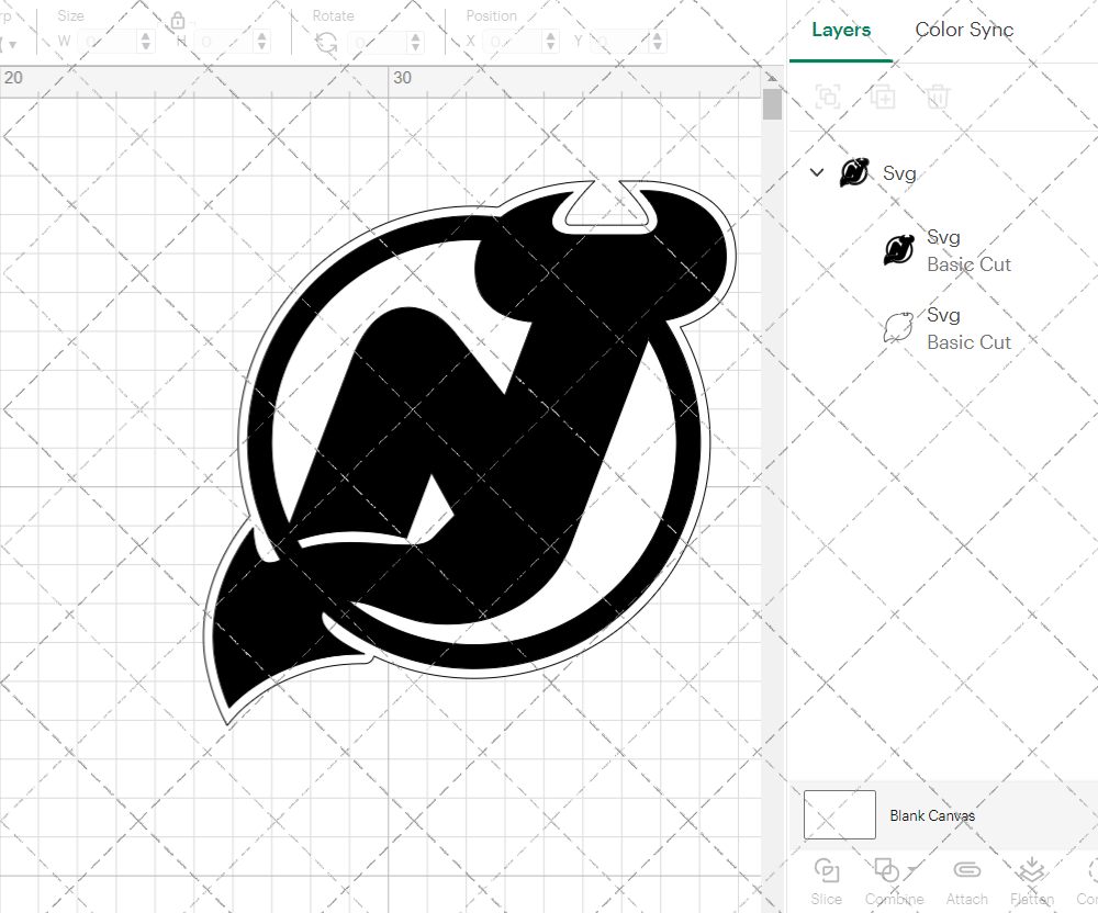 New Jersey Devils Concept 1999 007, Svg, Dxf, Eps, Png - SvgShopArt