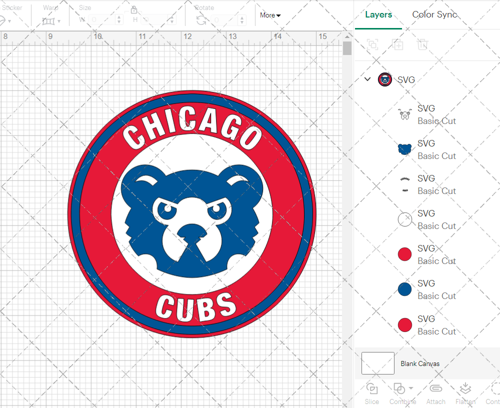 Chicago Cubs Circle 1994, Svg, Dxf, Eps, Png - SvgShopArt