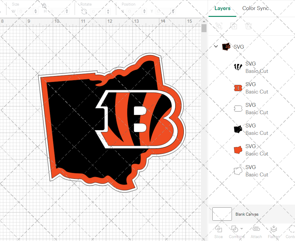 Cincinnati Bengals Concept 2004 003, Svg, Dxf, Eps, Png - SvgShopArt