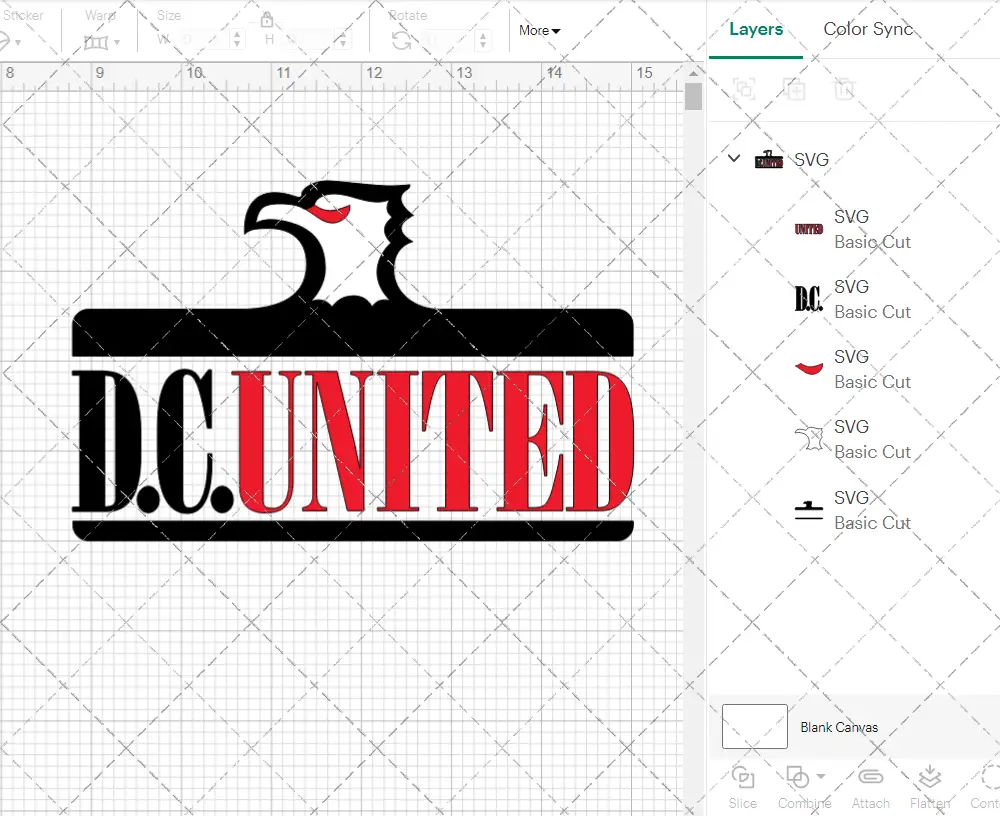 D.C. United Alternate 1998, Svg, Dxf, Eps, Png - SvgShopArt