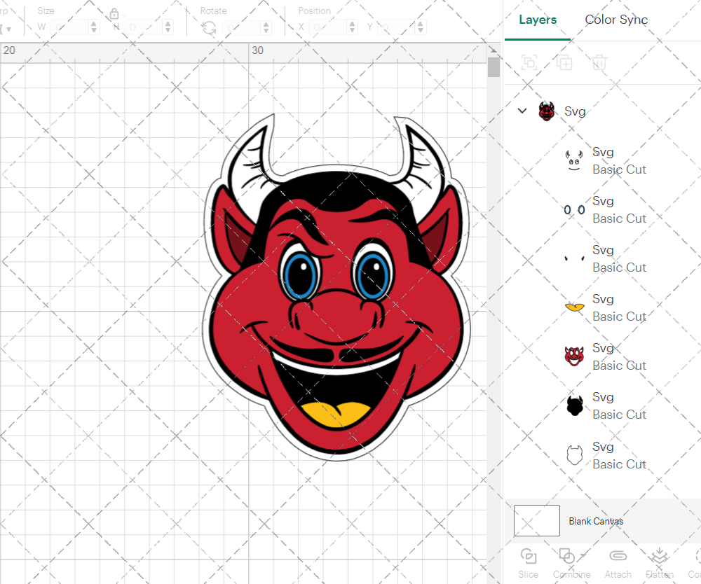 New Jersey Devils Mascot NJ Devil 002, Svg, Dxf, Eps, Png - SvgShopArt