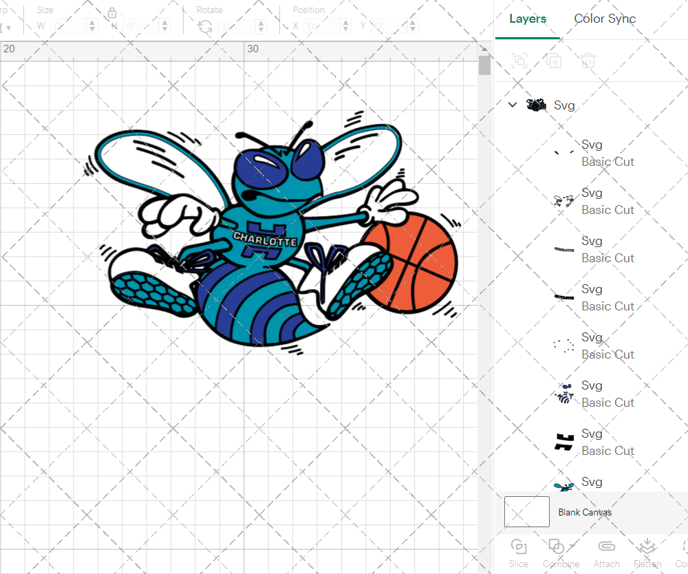 Charlotte Hornets Alternate 1988, Svg, Dxf, Eps, Png - SvgShopArt