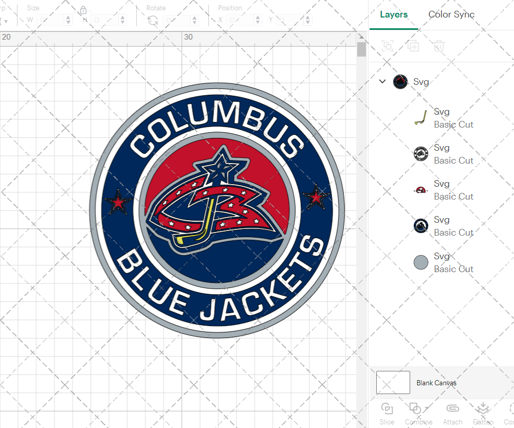 Columbus Blue Jackets Circle 2000, Svg, Dxf, Eps, Png - SvgShopArt