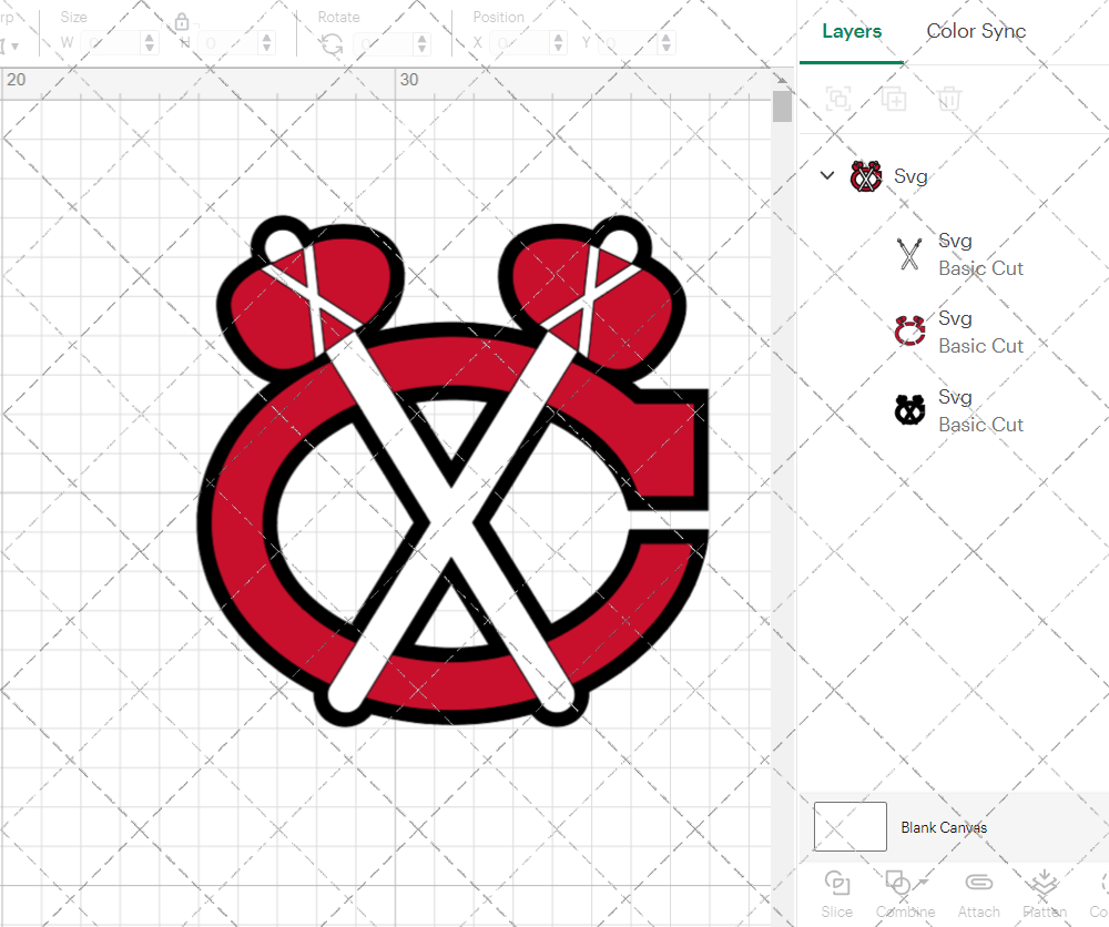 Chicago Blackhawks Alternate 1957, Svg, Dxf, Eps, Png - SvgShopArt