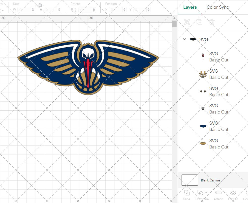 New Orleans Pelicans Alternate 2013, Svg, Dxf, Eps, Png - SvgShopArt