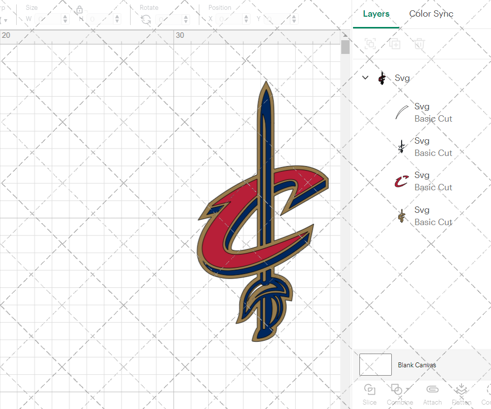 Cleveland Cavaliers Alternate 2003, Svg, Dxf, Eps, Png - SvgShopArt