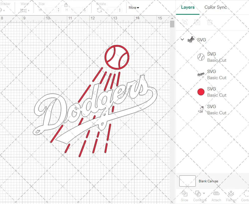 Los Angeles Dodgers Secondary 1968, Svg, Dxf, Eps, Png - SvgShopArt