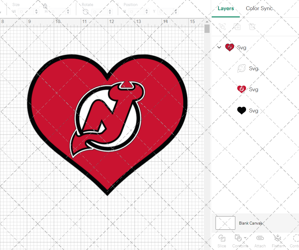 New Jersey Devils Concept 1999 003, Svg, Dxf, Eps, Png - SvgShopArt