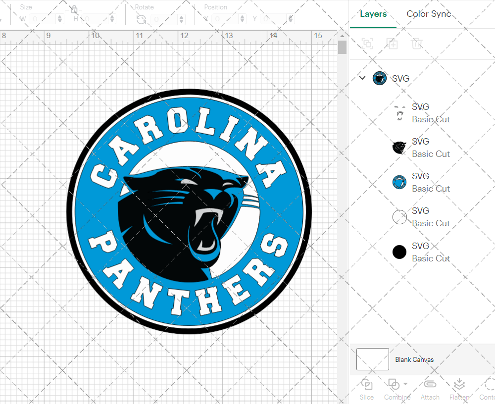 Carolina Panthers Circle 2012 004, Svg, Dxf, Eps, Png - SvgShopArt