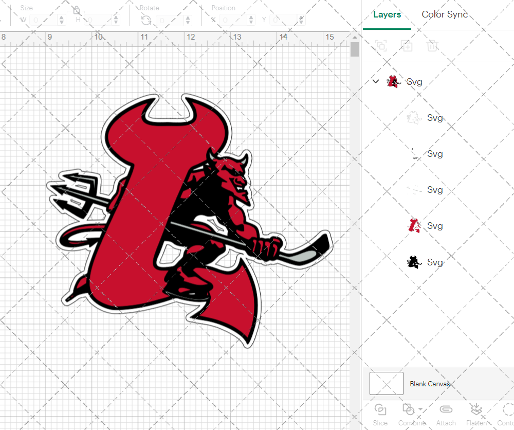 New Jersey Devils Concept 1999 011, Svg, Dxf, Eps, Png - SvgShopArt