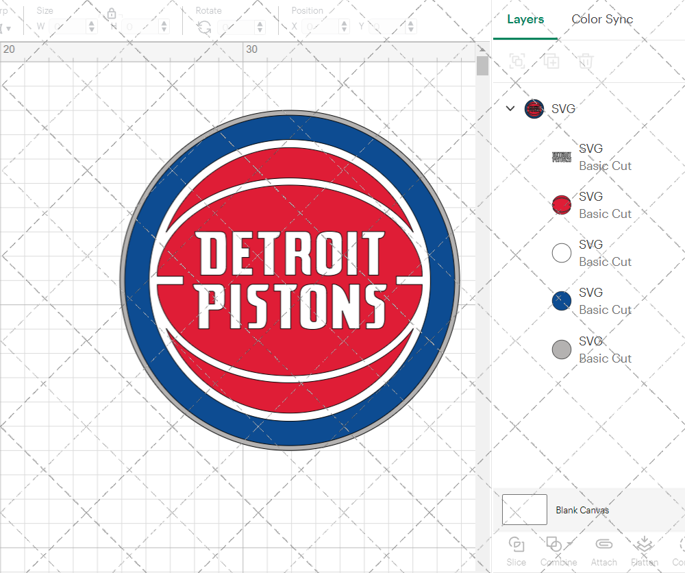 Detroit Pistons 2017, Svg, Dxf, Eps, Png - SvgShopArt