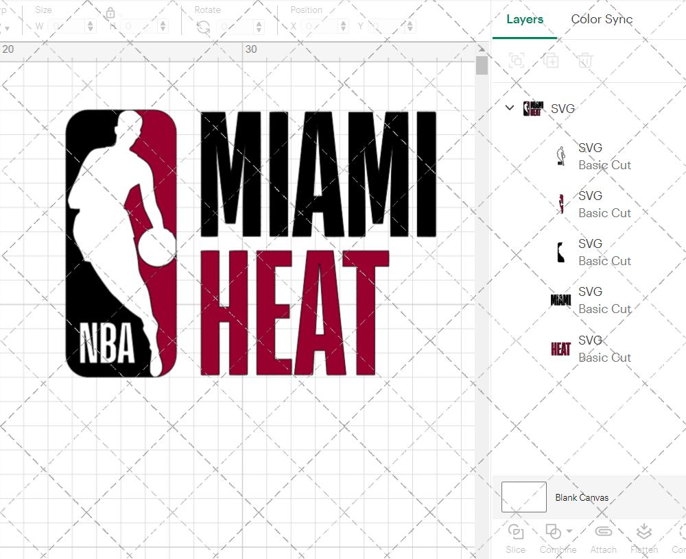 Miami Heat Misc 2017, Svg, Dxf, Eps, Png - SvgShopArt