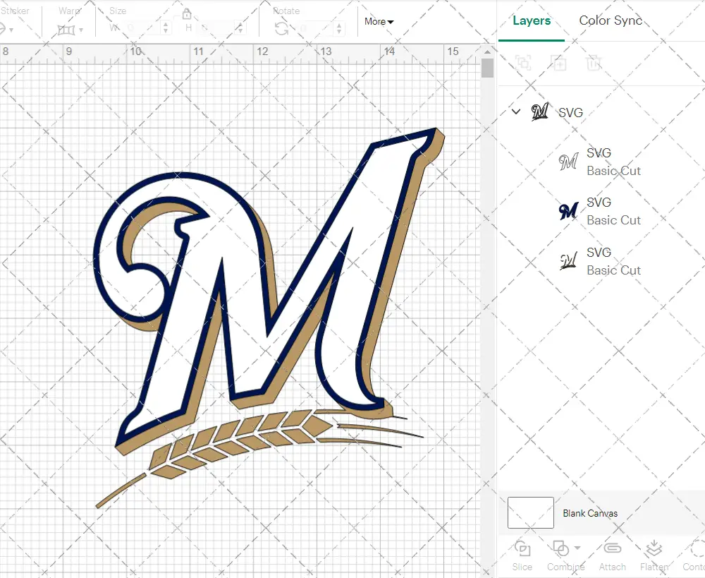 Milwaukee Brewers Cap 2000, Svg, Dxf, Eps, Png - SvgShopArt