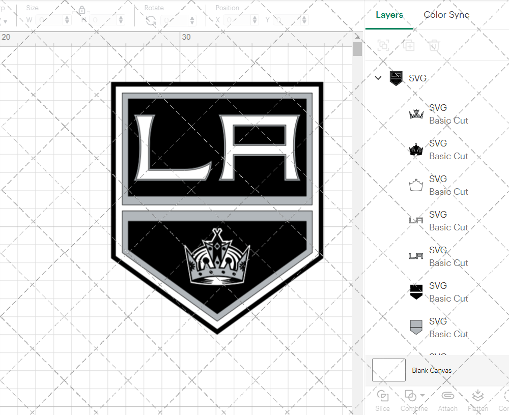 Los Angeles Kings 2011, Svg, Dxf, Eps, Png - SvgShopArt