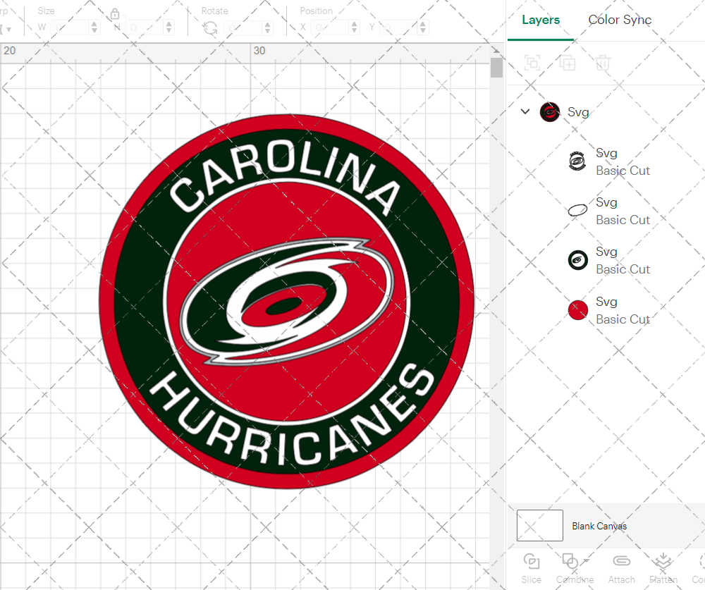 Carolina Hurricanes Circle 1997 003, Svg, Dxf, Eps, Png - SvgShopArt