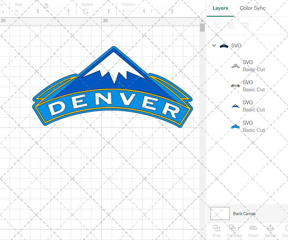 Denver Nuggets Alternate 2003 002, Svg, Dxf, Eps, Png - SvgShopArt