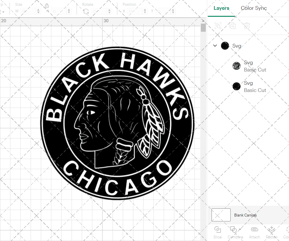 Chicago Blackhawks Alternate 1941 002, Svg, Dxf, Eps, Png - SvgShopArt