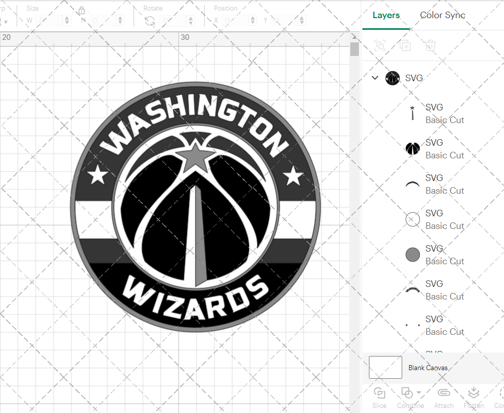 Washington Wizards Concept 2015, Svg, Dxf, Eps, Png - SvgShopArt