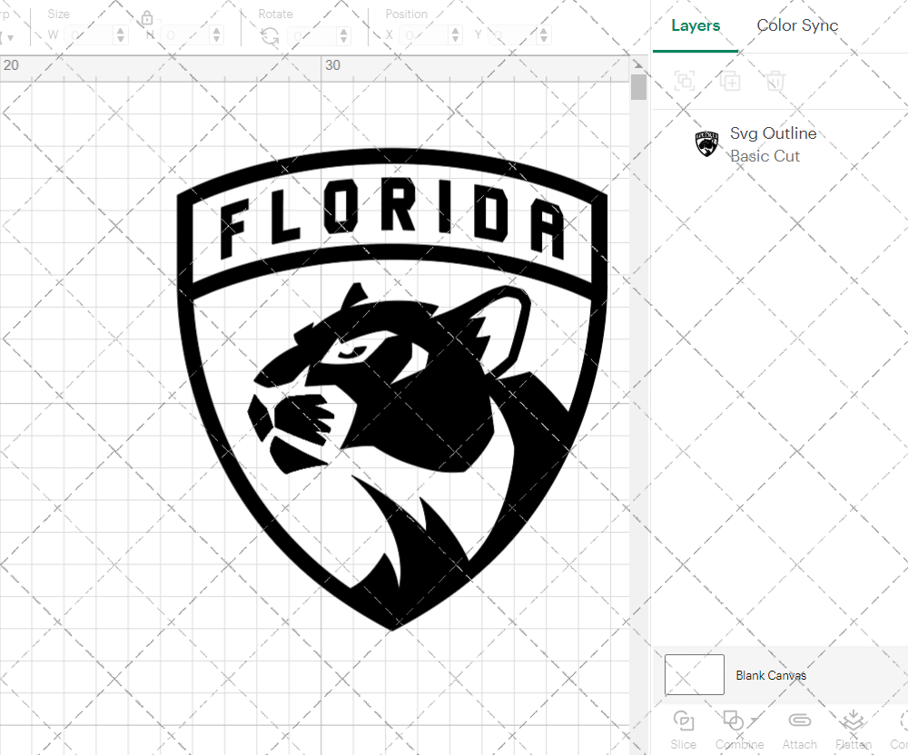Florida Panthers Concept 2016 011, Svg, Dxf, Eps, Png - SvgShopArt