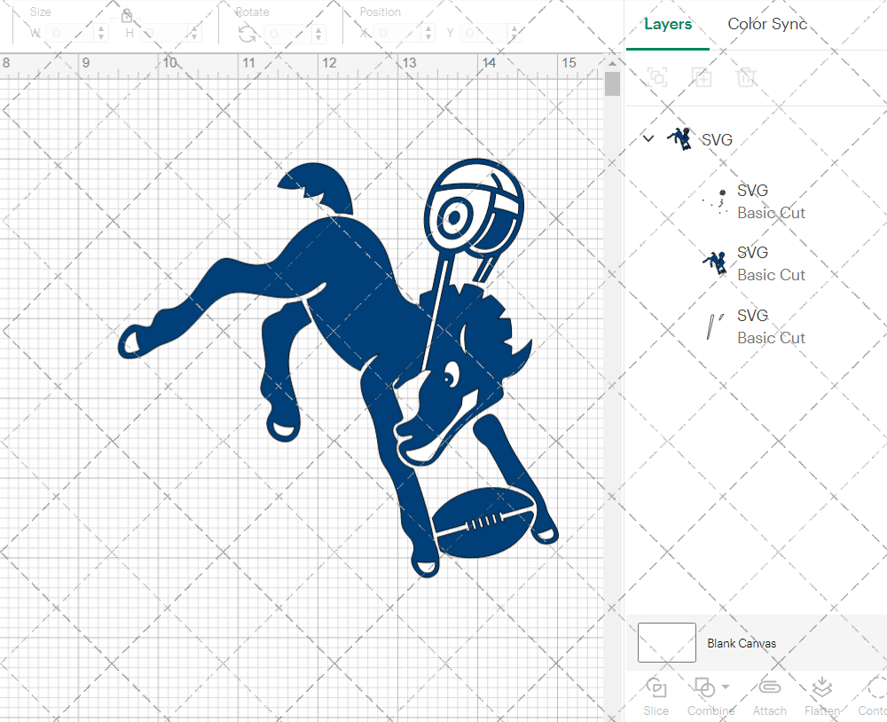 Indianapolis Colts Alternate 1953, Svg, Dxf, Eps, Png - SvgShopArt