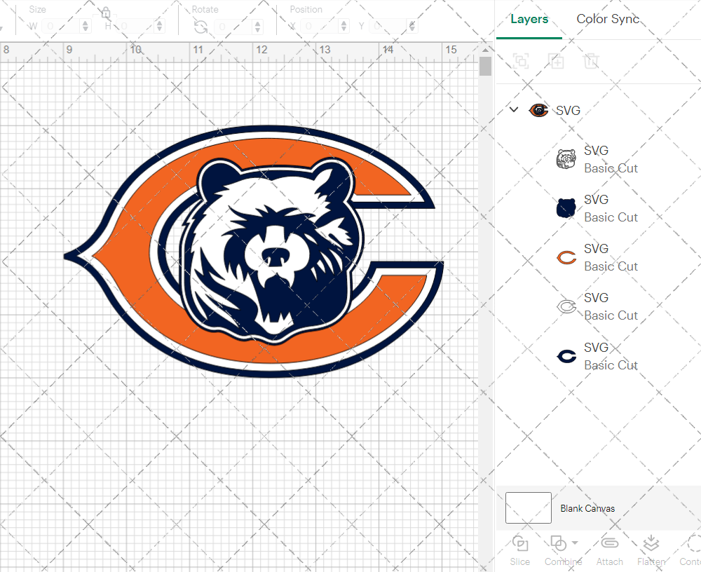 Chicago Bears Alternate 1987, Svg, Dxf, Eps, Png - SvgShopArt