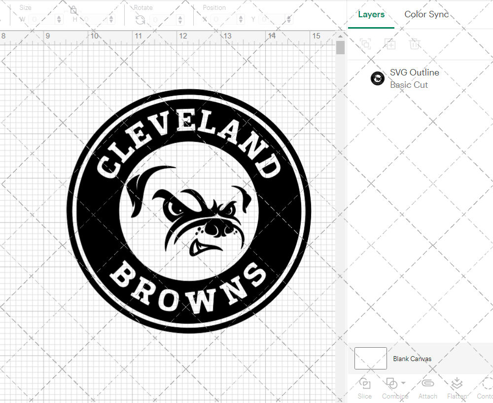 Cleveland Browns Circle 2015 003, Svg, Dxf, Eps, Png - SvgShopArt