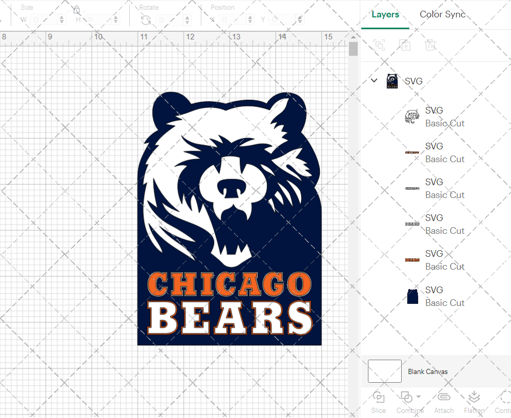 Chicago Bears Alternate 1980, Svg, Dxf, Eps, Png - SvgShopArt