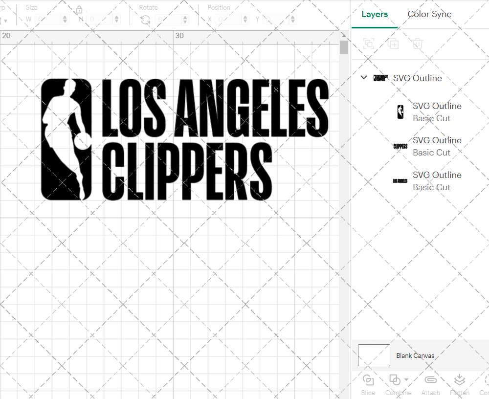 Los Angeles Clippers Misc 2017, Svg, Dxf, Eps, Png - SvgShopArt