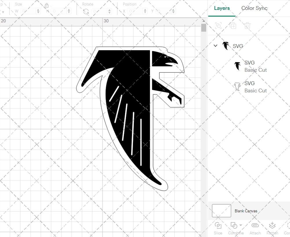 Atlanta Falcons Alternate 1966, Svg, Dxf, Eps, Png - SvgShopArt