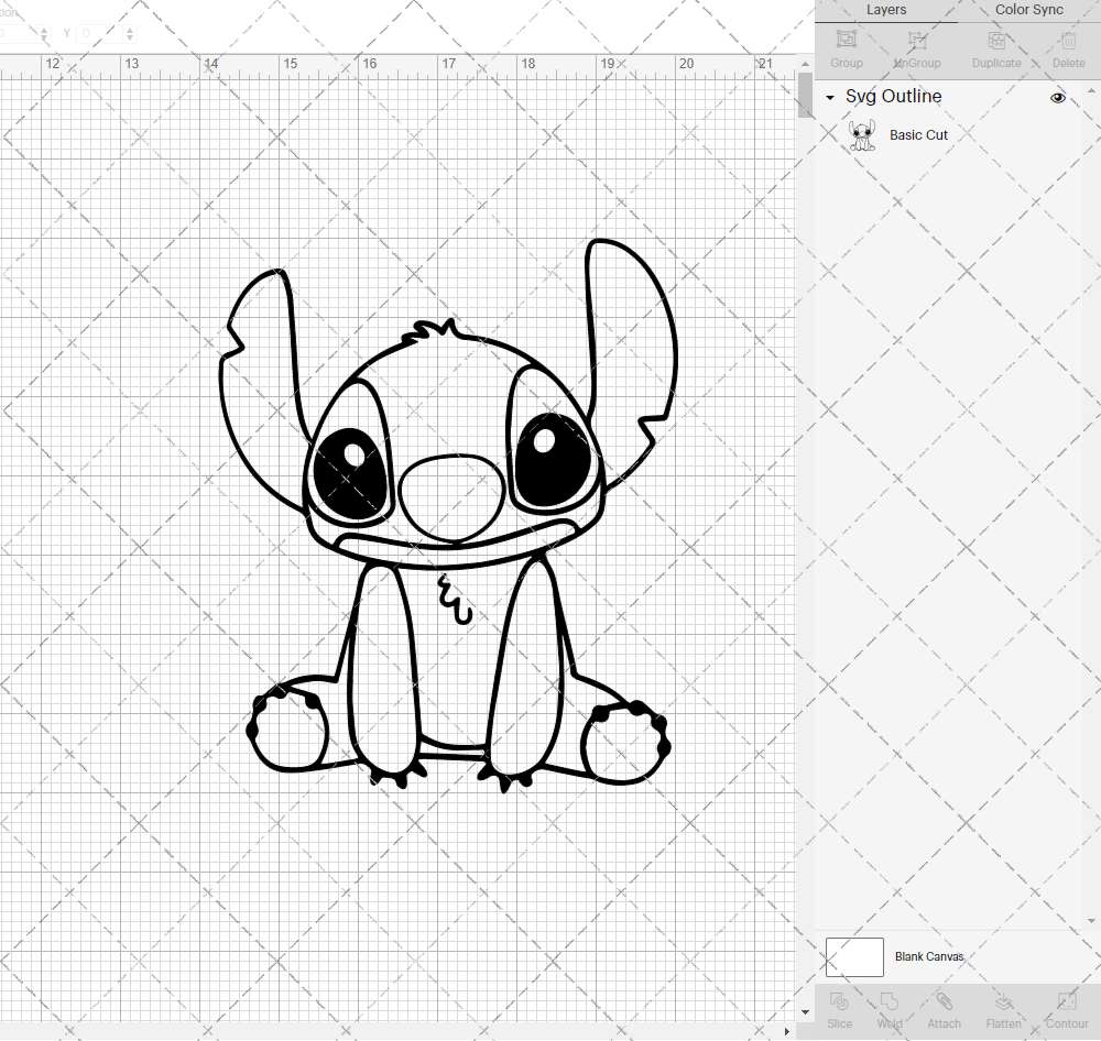 Stitch - Lilo and Stitch 007, Svg, Dxf, Eps, Png - SvgShopArt