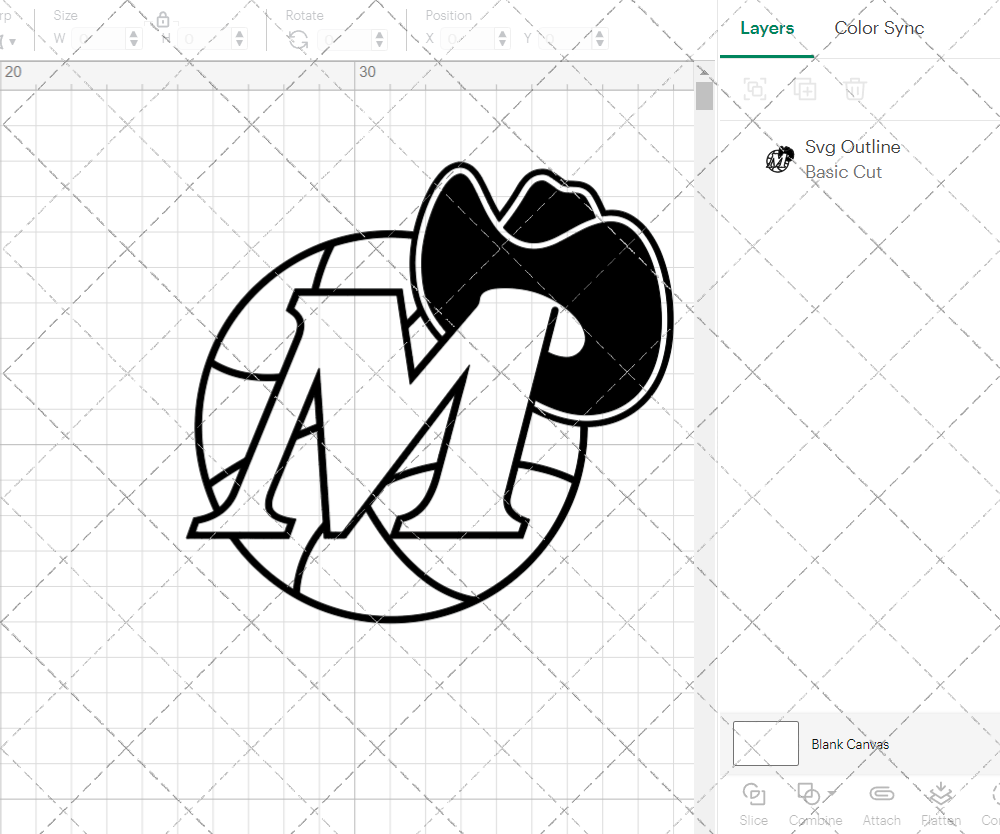 Dallas Mavericks Alternate 1980, Svg, Dxf, Eps, Png - SvgShopArt