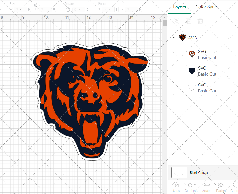 Chicago Bears Alternate 2012, Svg, Dxf, Eps, Png - SvgShopArt
