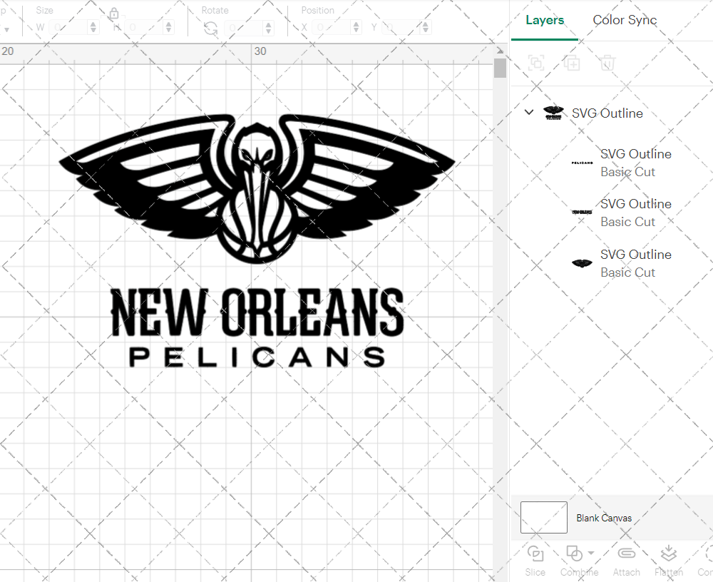 New Orleans Pelicans Secondary 2023, Svg, Dxf, Eps, Png - SvgShopArt