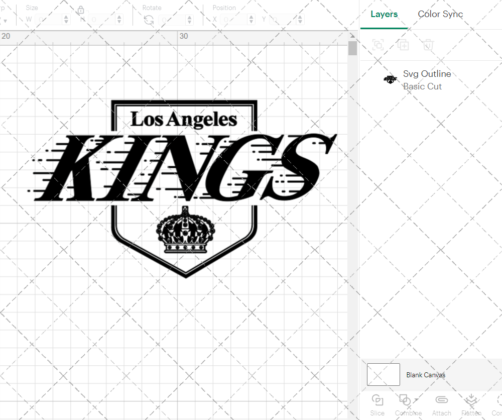 Los Angeles Kings 1987, Svg, Dxf, Eps, Png - SvgShopArt