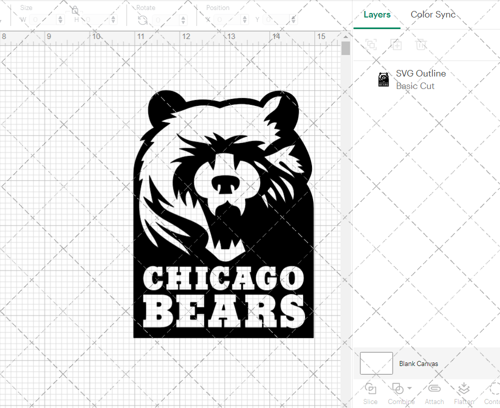 Chicago Bears Alternate 1980, Svg, Dxf, Eps, Png - SvgShopArt