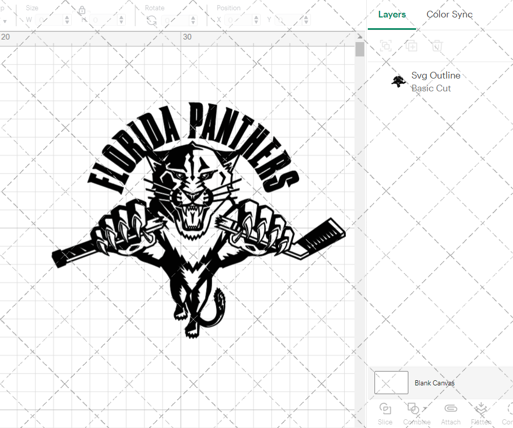 Florida Panthers Alternate 1999 002, Svg, Dxf, Eps, Png - SvgShopArt