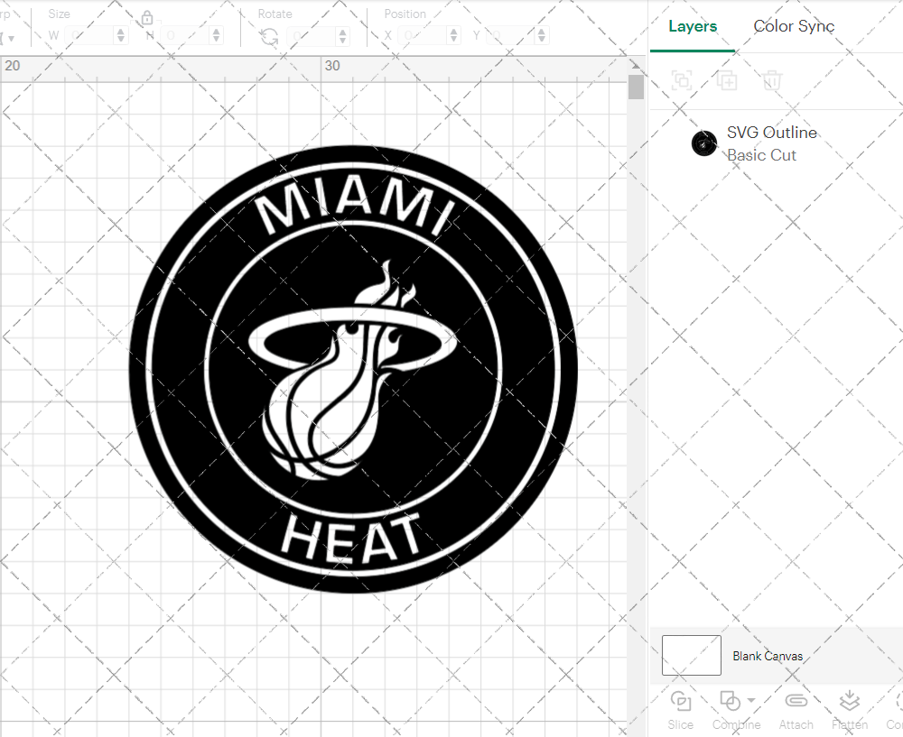 Miami Heat Vice Circle 2017, Svg, Dxf, Eps, Png - SvgShopArt
