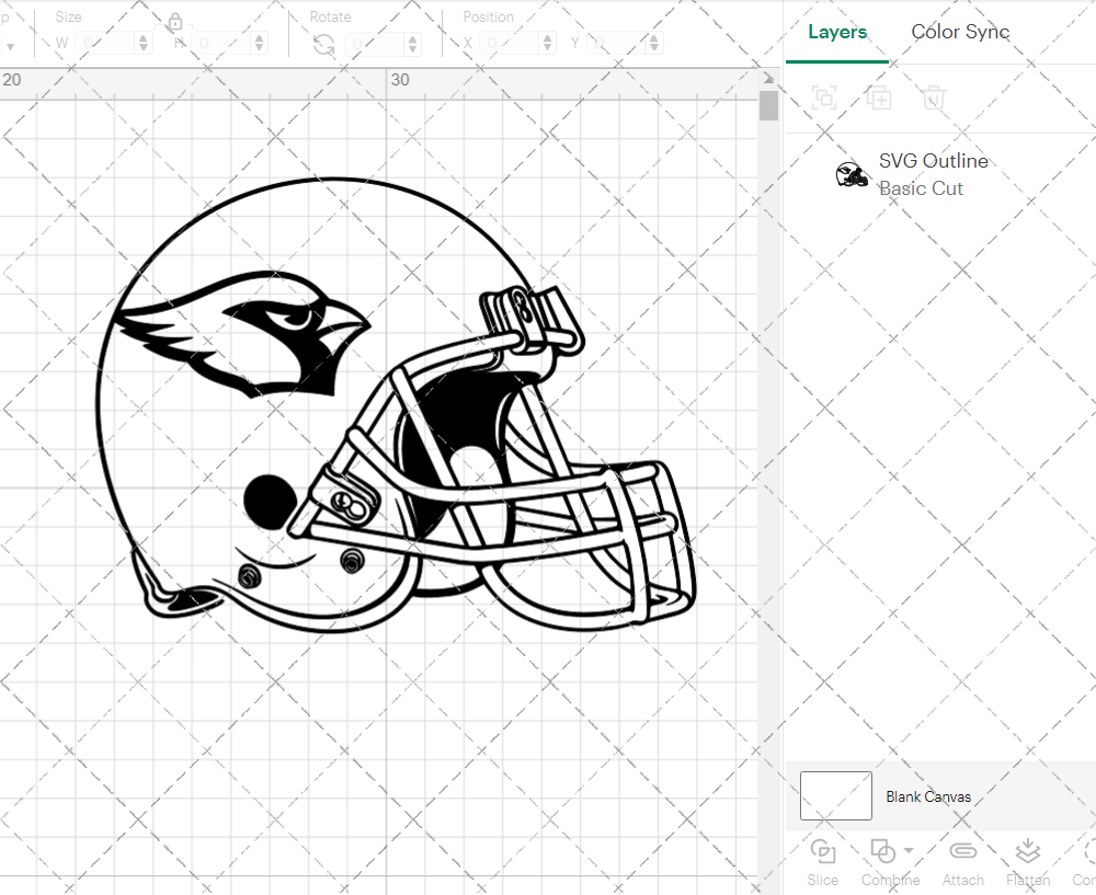 Arizona Cardinals Helmet 2005 002, Svg, Dxf, Eps, Png - SvgShopArt