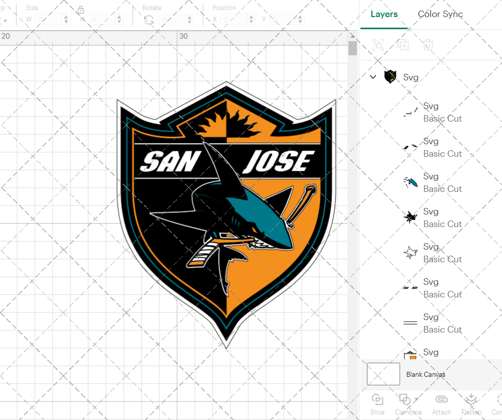 San Jose Sharks Alternate 2008 003, Svg, Dxf, Eps, Png - SvgShopArt